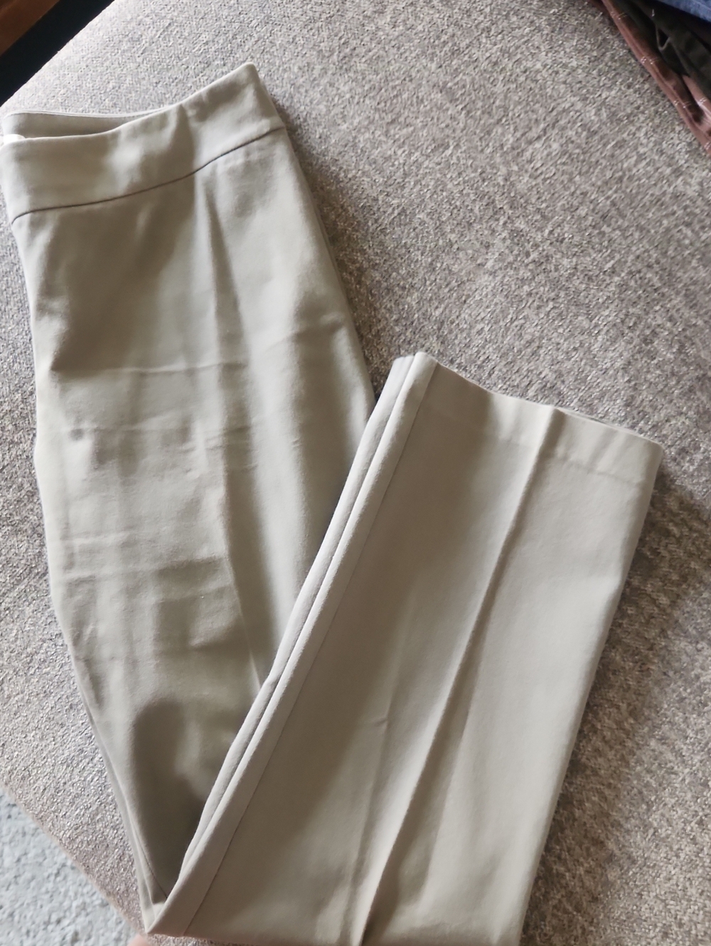 Chico's Olive-Taupe Casual Pants